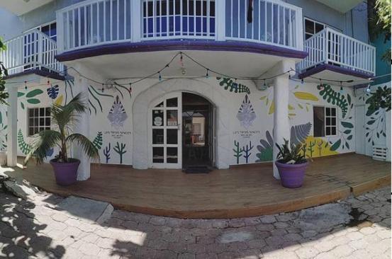 Les Trois Singes - Friendly Hostel Isla Mujeres Kültér fotó